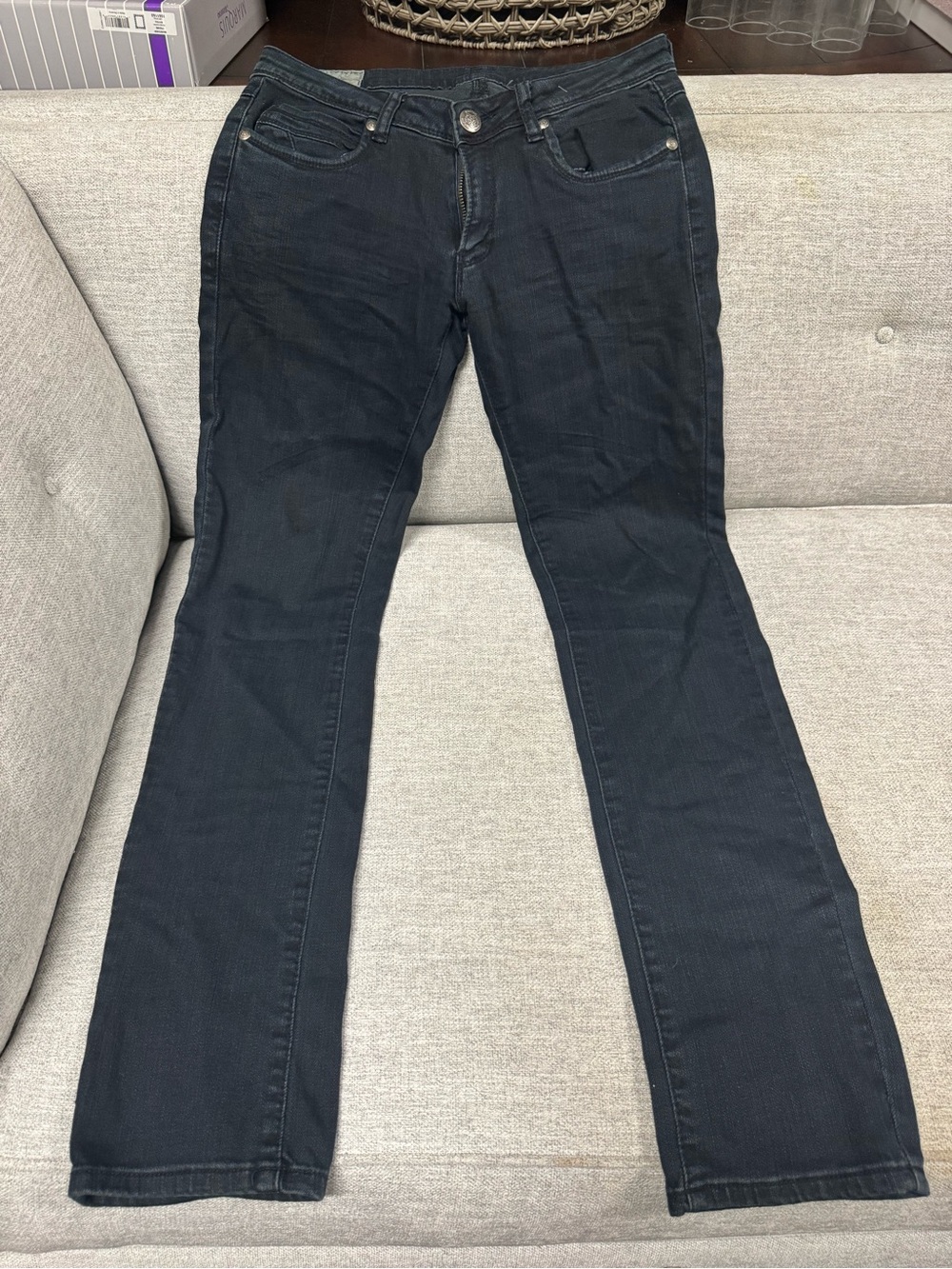 Machine Dark Blue Boot Cut Jeans